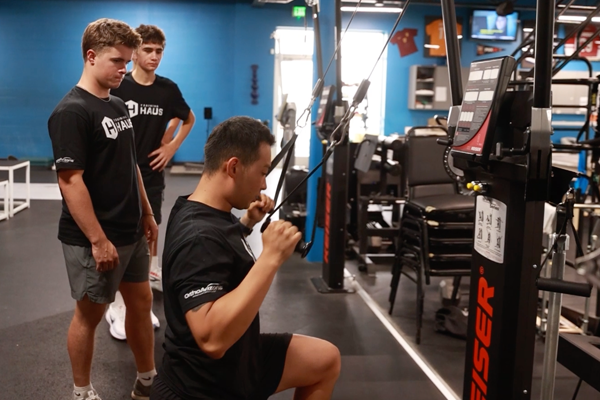 Photo: watching weightlifting
